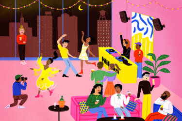 Nikon magazine - cheat sheets parties